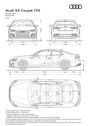 Audi S5 Coupe TDI 2019 года  (WW)